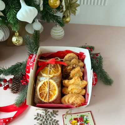 Подарочный набор печенье и кекс