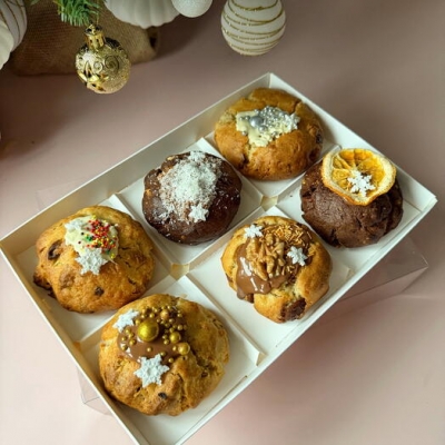 Новогодние кукис ассорти