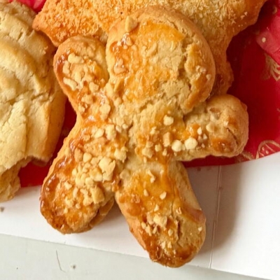 Подарочный Набор печенья ассорти + мягкая игрушка