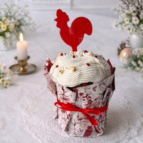 Кулич сливочный творожный