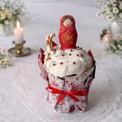 Кулич шоколадный