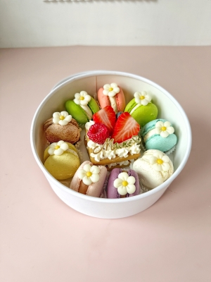 Подарочный набор макаронс Сладкий момент для мамы