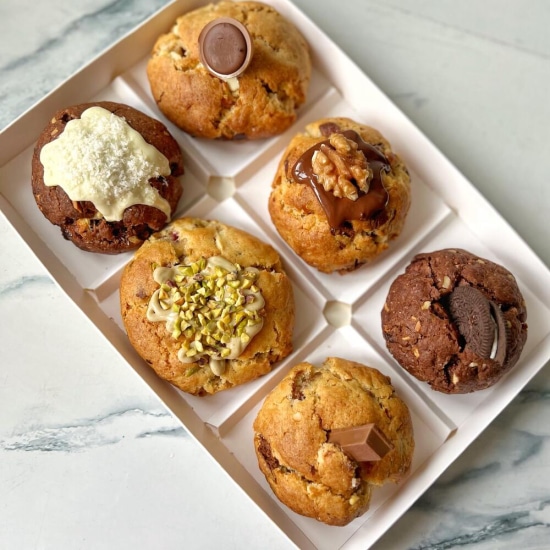 NY COOKIES. Ассорти кукис 6 штук