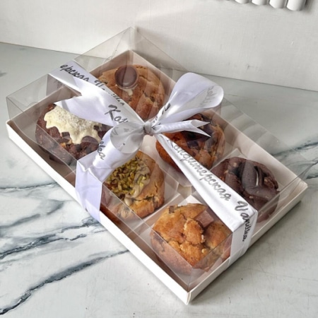 NY COOKIES. Ассорти кукис 6 штук